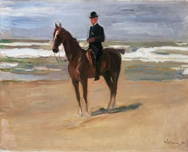 Max Liebermann - Two Riders on the Beach