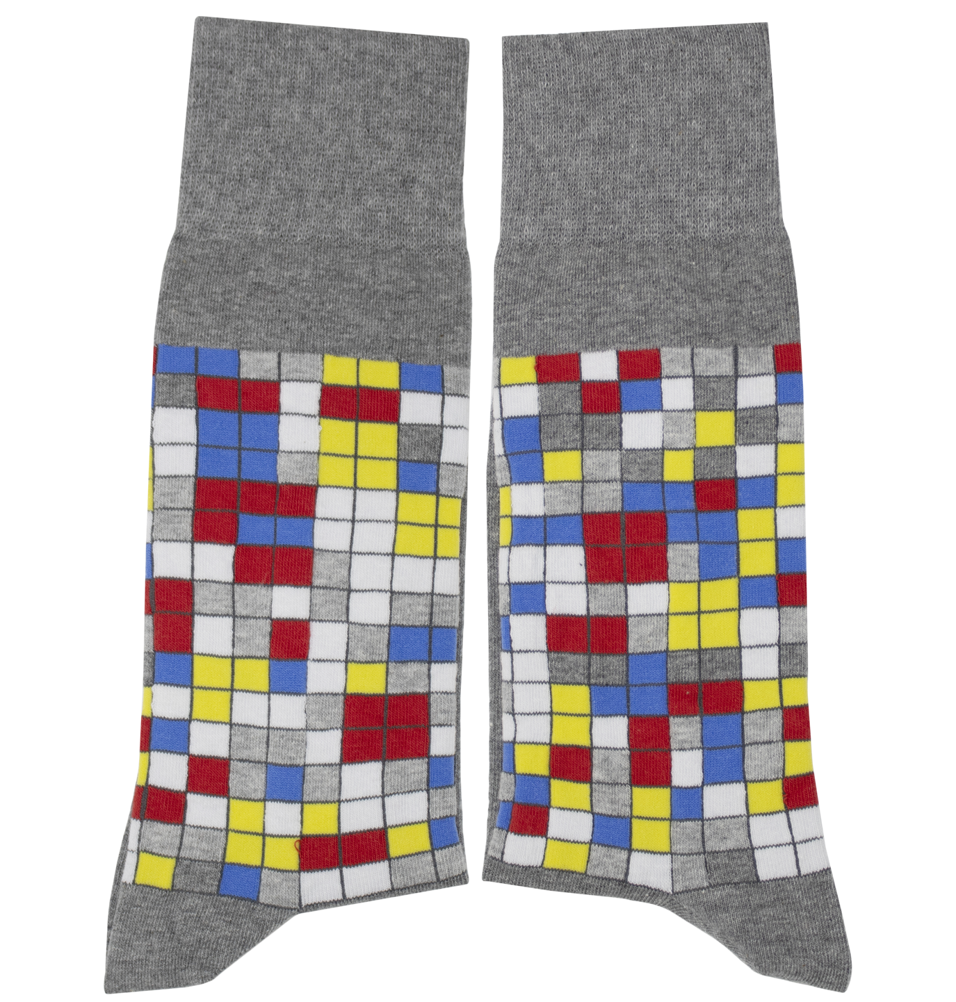 Piet Mondrian - Composition with Grid IX