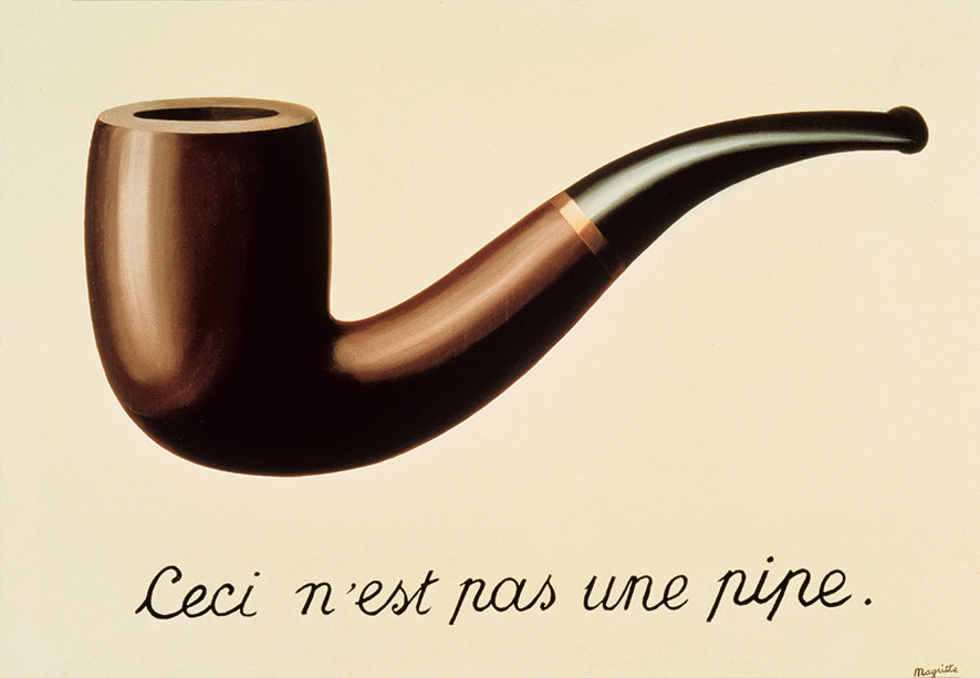 René Magritte - The Treachery of Images