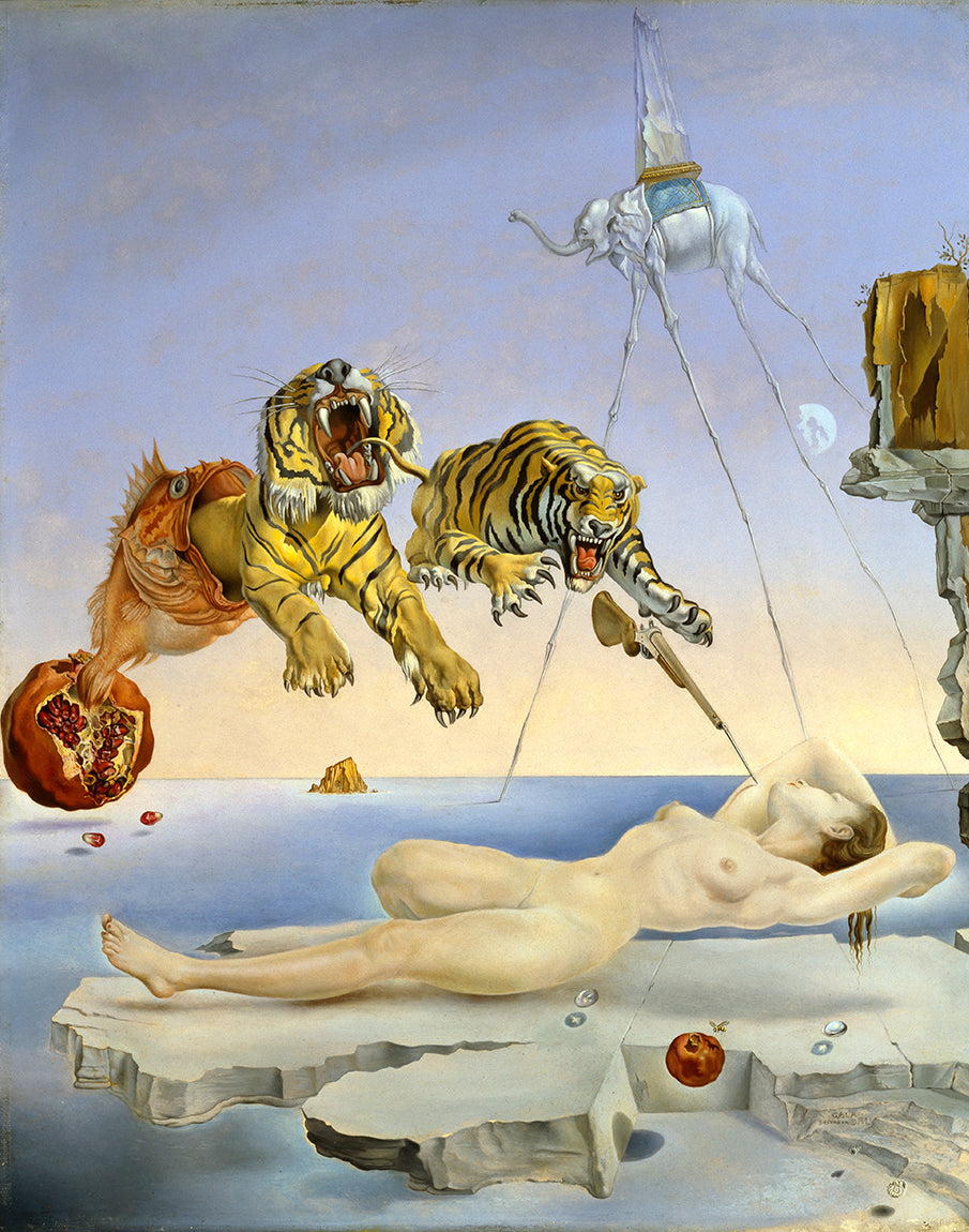 Salvador Dalí - Traum, verursacht durch den Flug einer Biene
