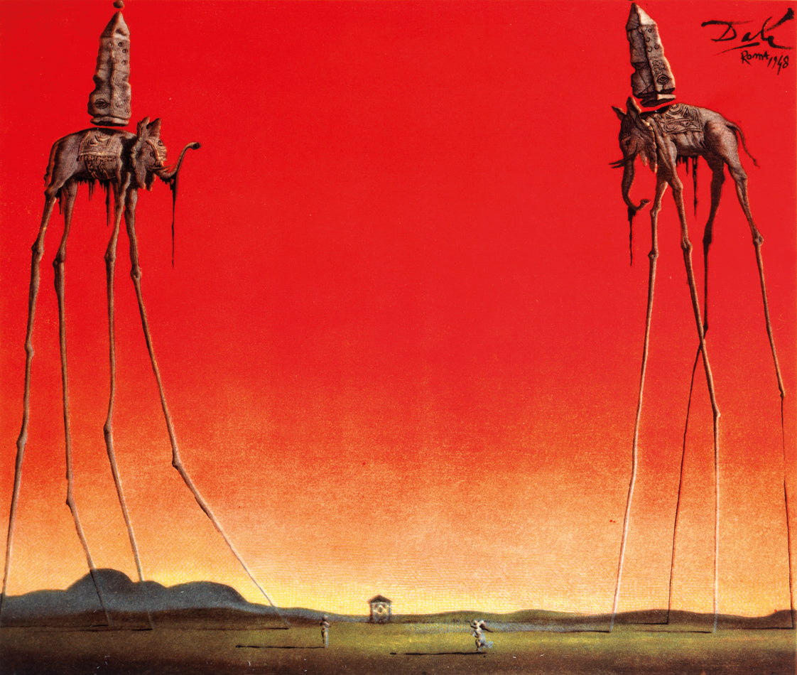 Salvador Dalí - The Elephants