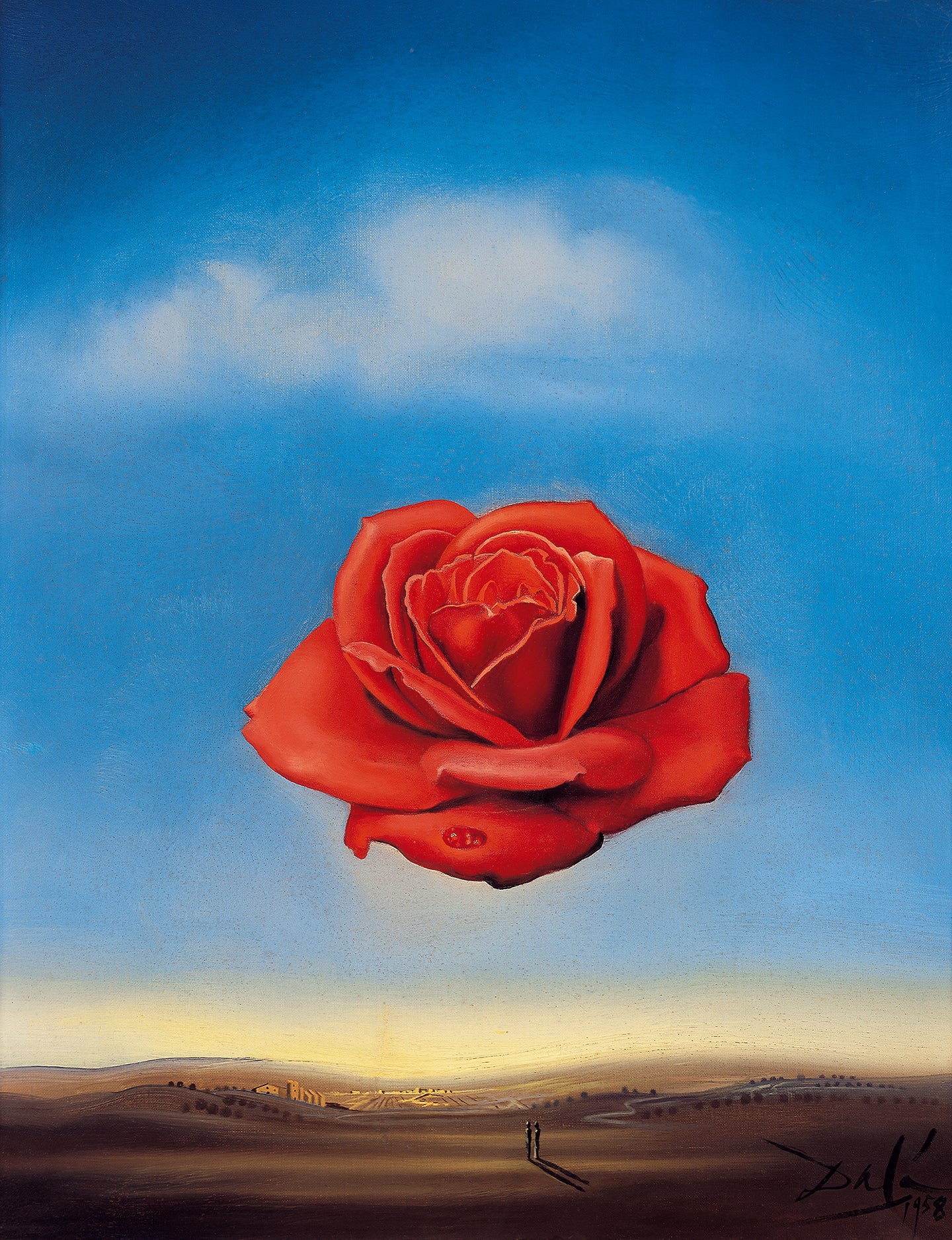 Salvador Dalí - La rose méditative