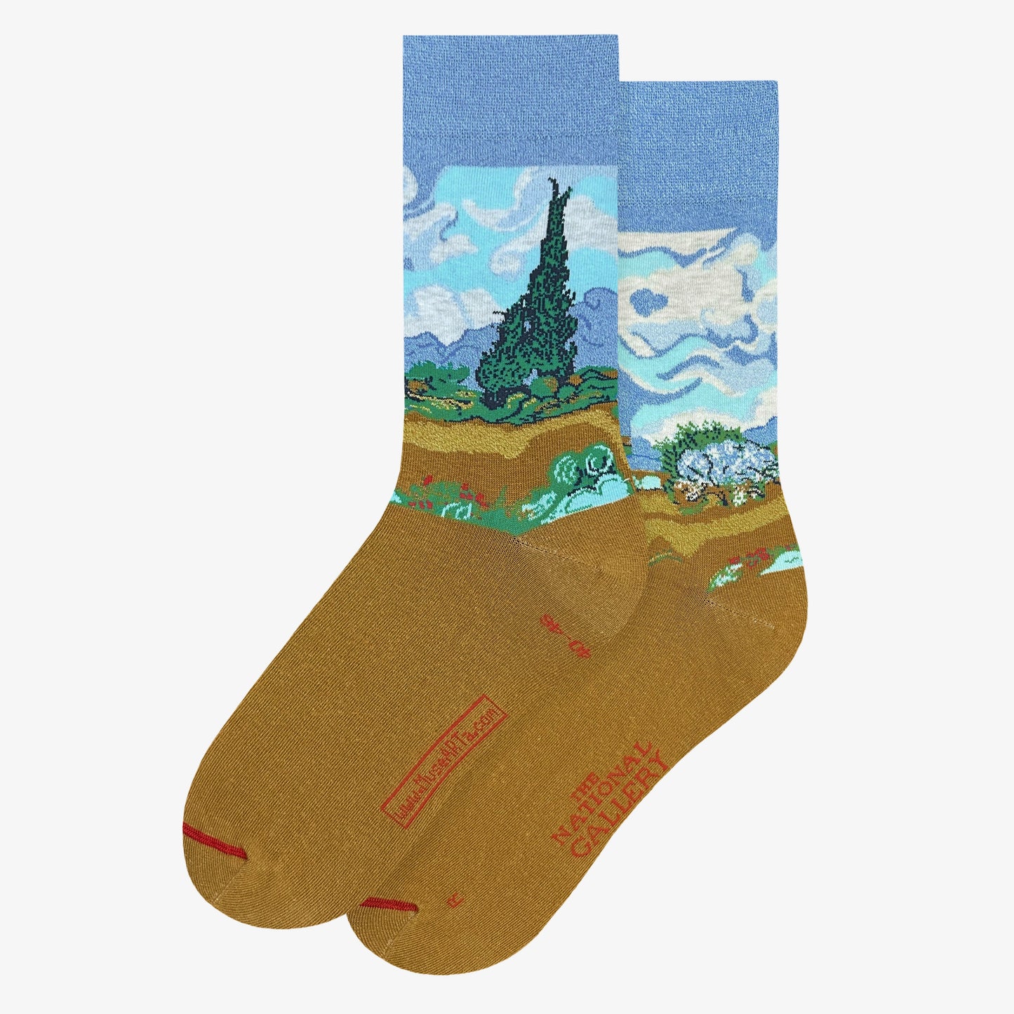 Vincent van Gogh - Wheatfield with Cypresses