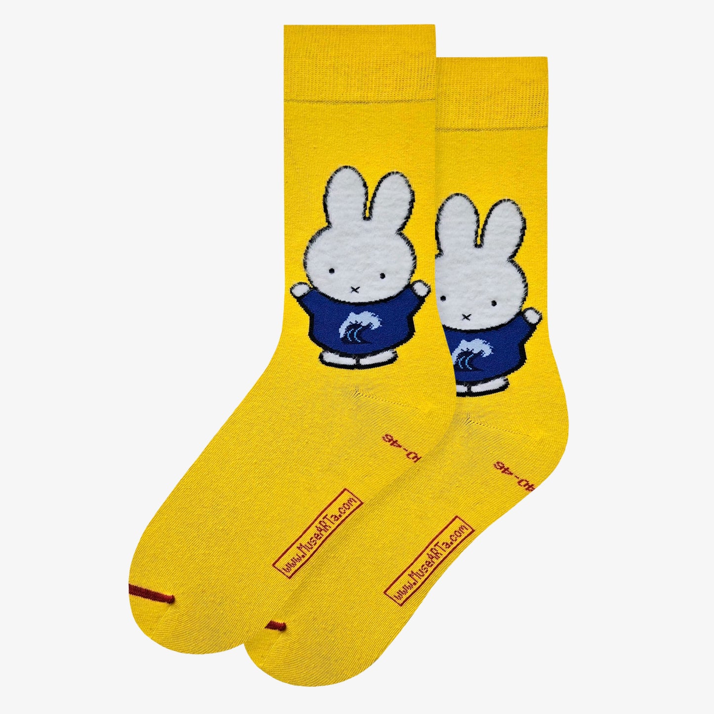 Dick Bruna - miffy •  Katsushika Hokusai - The Great Wave