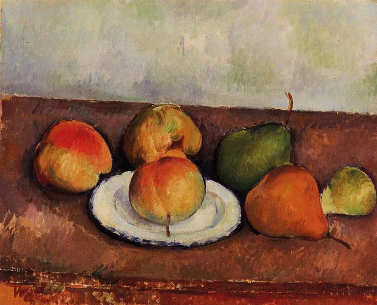 Paul Cézanne - Nature morte à la corbeille de fruits